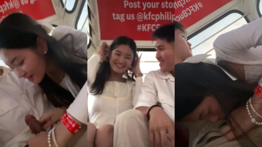 Kahit sa Ferris Wheel Hindi Nila Pinalampas na Makapag Palabas nang Katas